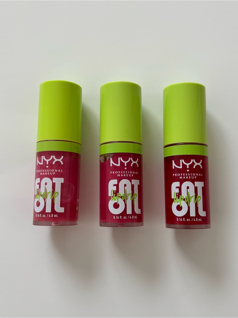 Nyx Fat Lip Oil Lip Gloss Trio